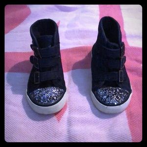 Toddler girl high top sneakers